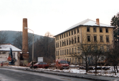 Das Gelnde im Dezember 1997 nach dem Abriss des ehemaligen E-Werks - Bildautor: Dieter Klotz, 08.12.1997