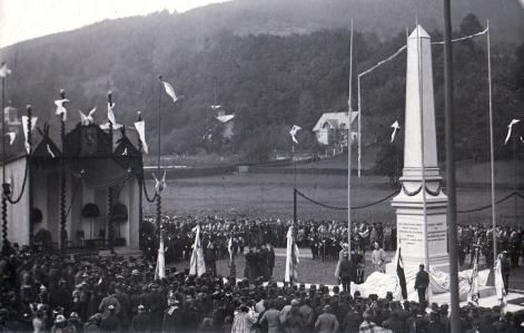 Enthllungsfeier fr das Denkmal am 12. Oktober 1897 - Bildautor: Paul Toennies