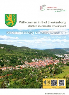 Informationsbroschre der Stadt Bad Blankenburg