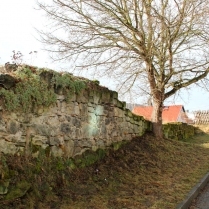 Historische Stadtmauer an der Esplanade - Bildautor: Matthias Pihan, 17.02.2017, 17.02.2017