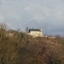 Burg Greifenstein - Blick vom Watzdorfer Weg - Bildautor: Matthias Pihan, 05.03.2017