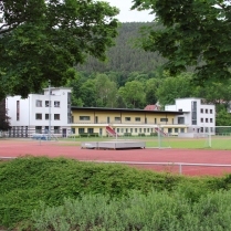 Tribnengebude der Landessportschule - Bildautor: Matthias Pihan, 24.05.2022