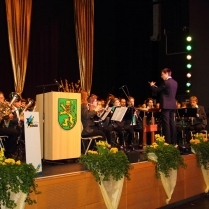 Erffnung des Festprogramms durch das Blasorchester SCHOTT Jena - Bildautor: Matthias Pihan