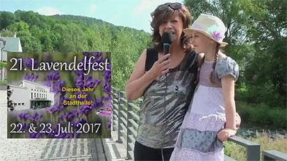 Vorfilm zum 21. Lavendelfest in Bad Blankenburg