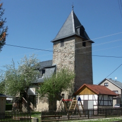 Dorfkirche Bhlscheiben - Bildautor: Matthias Pihan, 11.05.2008