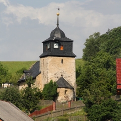 Dorfkirche St. Bartholomus Oberwirbach - Bildautor: Matthias Pihan, 10.06.2014