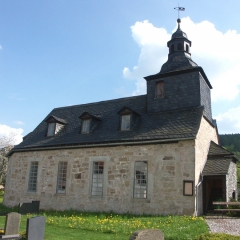 Dorfkirche Watzdorf - Bildautor: Matthias Pihan, 06.05.2008