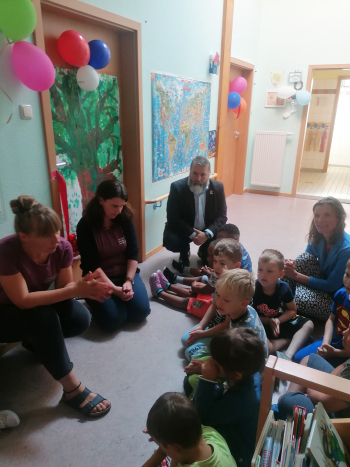 Erffnung der neuen Rume im Kindergarten Am Eichwald