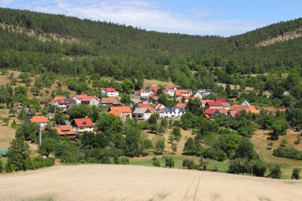 Kleinglitz - Blick vom Heidenberg - Bildautor: Matthias Pihan, 17.07.2022