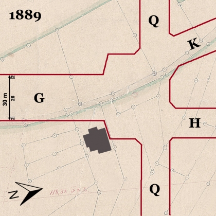 Situationsplan 1889