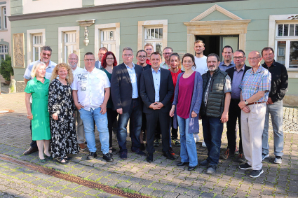 Mitglieder des neu gewhlten Stadtrates von Bad Blankenburg - Bildautor: Matthias Pihan