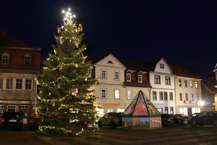 Gre des Brgermeisters zum Weihnachtsfest und Jahreswechsel