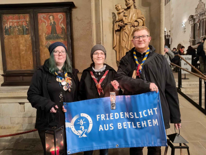 Das Friedenslicht kommt am 4. Advent in Bad Blankenburg an