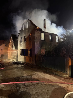 Wohnhausbrand in Zeigerheim