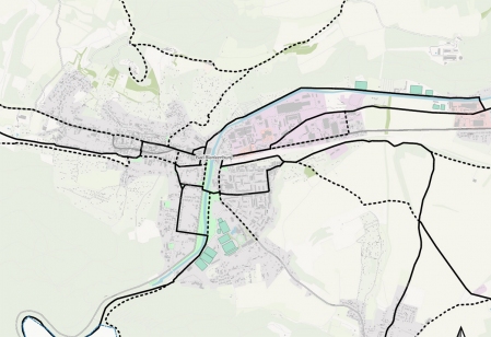 Routennetz Bad Blankenburg