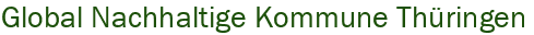 Global Nachhaltige Kommune Thringen