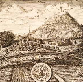 lteste bekannte Ansicht von (Bad) Blankenburg um 1720/30