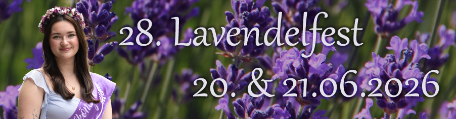 28. Lavendelfest vom 20. bis 21.06.2026