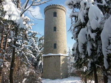 Der Baropturm im Winter - Bildautor: Matthias Pihan, 04.12.2010