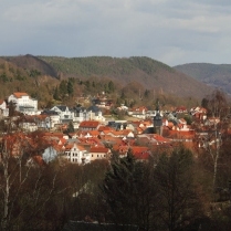 Blick von der Viehtreibe auf die Bad Blankenburger Altstadt - Bildautor: Matthias Pihan, 24.02.2016