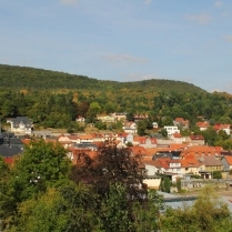 Blick vom Edelsteig auf die untere Altstadt - Bildautor: Matthias Pihan, 02.09.2016