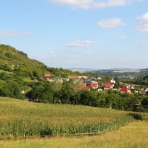 Blick vom Galgenberg zum Lbichen - Bildautor: Matthias Pihan, 06.09.2016