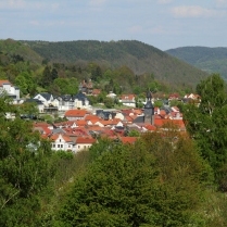 Blick von der Viehtreibe auf die Altstadt - Bildautor: Matthias Pihan, 10.05.2017