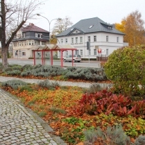 Bahnhofsvorplatz - Bildautor: Matthias Pihan, 12.11.2017