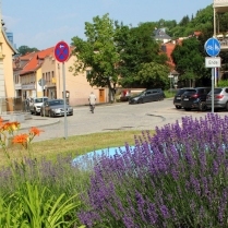 Am Drfchen mit Blick zur Unteren Marktstrae - Bildautor: Matthias Pihan, 07.06.2018