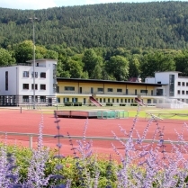 Tribnengebude der Landessportschule - Bildautor: Matthias Pihan, 21.07.2020