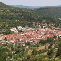 Blick auf die Bad Blankenburger Altstadt - Bildautor: Matthias Pihan, 22.07.2020