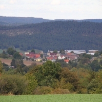 Bhlscheiben - Blick von der Dittersdorfer Hhe - Bildautor: Matthias Pihan, 28.09.2020