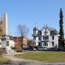 Am Georgdenkmal - Bildautor: Matthias Pihan, 24.03.2021