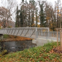 An der Kurparkbrcke - Bildautor: Matthias Pihan, 16.11.2021