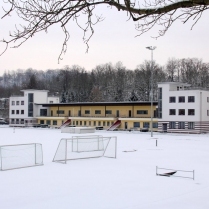 Tribnengebude der Landessportschule - Bildautor: Matthias Pihan, 26.12.2021