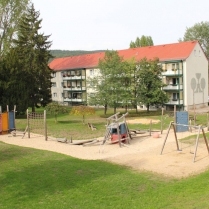 Katerspielplatz in der Siedlung - Bildautor: Matthias Pihan, 12.09.2022