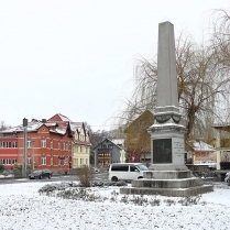 Am Georgdenkmal - Bildautor: Matthias Pihan, 29.01.2023