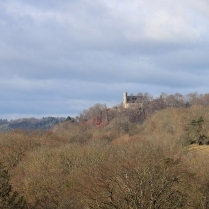 Burg Greifenstein - Blick vom Schenkenberg - Bildautor: Matthias Pihan, 11.03.2023