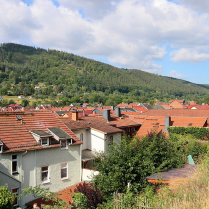 Blick von der Esplanade zum Silberberg - Bildautor: Matthias Pihan, 22.07.2023