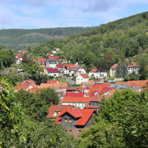 Blick vom Edelsteig zum Rmischen Berg - Bildautor: Matthias Pihan, 10.09.2024