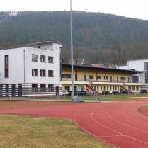 Tribnengebude der Landessportschule - Bildautor: Matthias Pihan, 22.02.2025