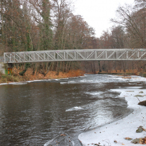 An der Kurparkbr�cke - Bildautor: Matthias Pihan, 24.11.2025