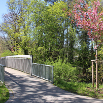 An der Kurparkbr�cke - Bildautor: Matthias Pihan, 25.04.2026