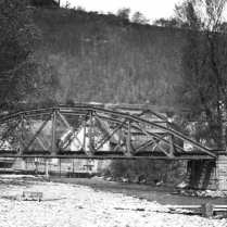 Brcke der Eisenbahn nach Blankenburg in Schwarza - Bildautor: Paul Toennies  Stadt Bad Blankenburg