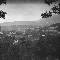 Blick von der Esplanade ber die Dcher der Stadt. - Bildautor: Paul Toennies  Stadt Bad Blankenburg