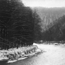 An der nassen Schleife - Blick vom Hordensteg - Bildautor: Paul Toennies  Stadt Bad Blankenburg