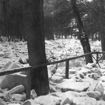 Eisfahrt der Schwarza - Bildautor: Paul Toennies  Stadt Bad Blankenburg