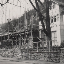 Anbauarbeiten 1963 - Bildautor: Stadtarchiv Bad Blankenburg
