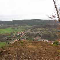 freier Blick von der Klingenaussicht im Mrz 2019 - Bildautor: Matthias Pihan, 26.03.2019