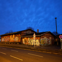 Gterschuppen und Bahnmeistermagazin am 28.01.2025